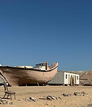 Saudi Arabia coastline
Caption:	The new Highway 5 is a great way to experience the varied sights along Saudi Arabia's Gulf coastline.
Mandatory Credit:	Ulrike Lemmin-Woolfrey