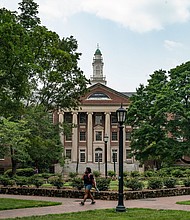 People walk on the campus of the University of North Carolina Chapel Hill on June 29, 2023, in Chapel Hill, North Carolina.
Mandatory Credit:	Eros Hoagland/Getty Images