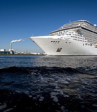 A number of cruises, including an upcoming voyage on the MSC Splendida, have been cancelled or re-routed due to escalating tensions in the Red Sea.
Mandatory Credit:	Koen van Weel/AFP/Getty Images/FILE