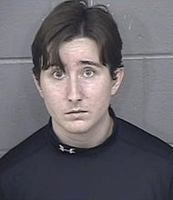 Corrinne O'Connor was charged in the death of her 5-year-old son who fell from a 17th-floor apartment window.
Mandatory Credit:	Jackson County Detention Center/KCTV