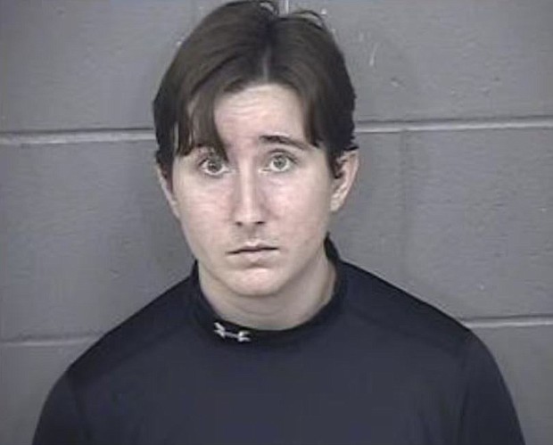 Corrinne O'Connor was charged in the death of her 5-year-old son who fell from a 17th-floor apartment window.
Mandatory Credit:	Jackson County Detention Center/KCTV