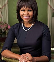 Former First Lady Michelle Obama- Photo source Wikimedia Commons.