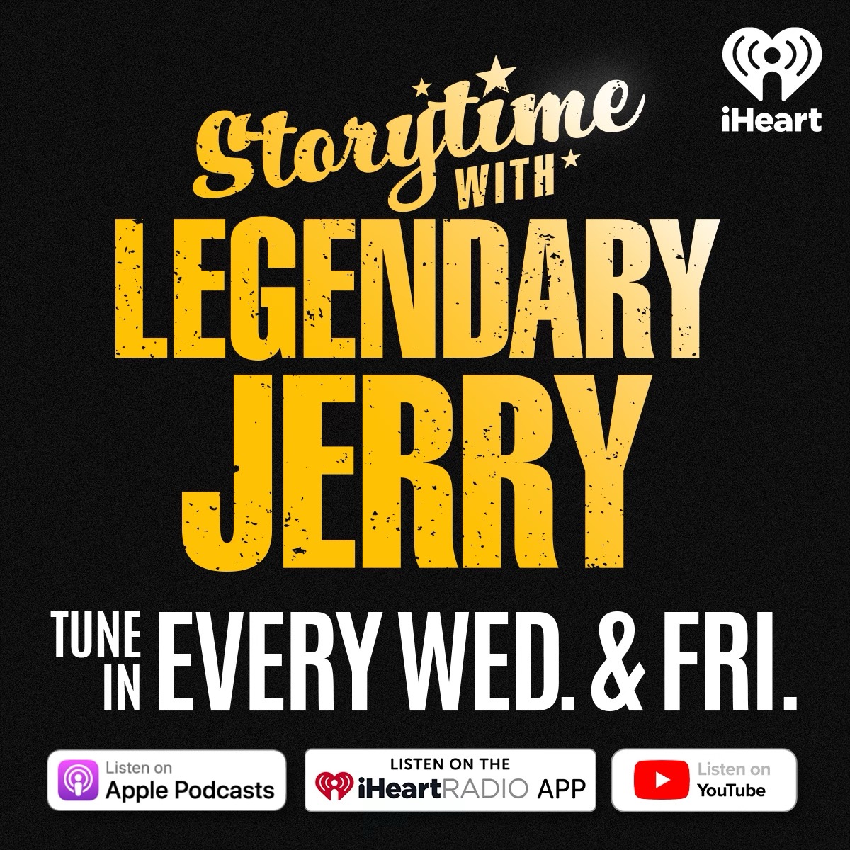 Storytime With Legendary Jerry" Podcast Launches With A Star-Studded ...