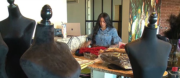 A civil engineer by day and an e-boutique owner by night, Porsha Key is a bold, Black woman stitching her passions to create a runway for others.
Mandatory Credit:	KMOV