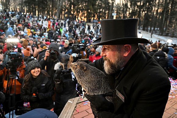 Punxsutawney Phil – the famous groundhog weather watcher – woke up and did not see his shadow Friday morning, calling …