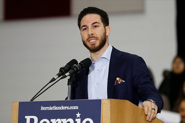 Abdullah Hammoud of Dearborn speaks during a campaign rally on Saturday, March 7, 2020.
Mandatory Credit:	Paul Sancya/AP