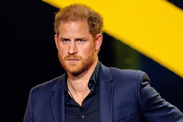 Prince Harry, pictured here in Germany last September, returned to Britain on Tuesday.
Mandatory Credit:	Shutterstock