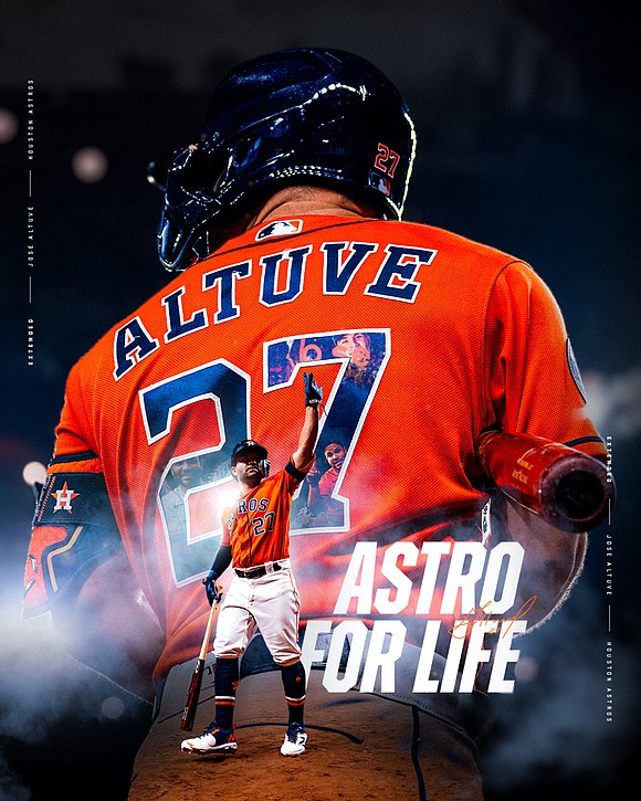 In a move that cements his legacy as one of Houston's most beloved sports figures, Jose Altuve has inked a ...