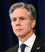 US Secretary of State Antony Blinken will hold a series of crucial meetings in Israel on Wednesday.
Mandatory Credit:	Mandel Ngan/AFP/Getty Images/File