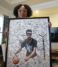 Pamela White, whose son Dararius Evans was killed in 2019, was initially denied compensation by Louisiana’s program because officials blamed her son for his own death. She eventually won.