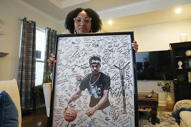 Pamela White, whose son Dararius Evans was killed in 2019, was initially denied compensation by Louisiana’s program because officials blamed her son for his own death. She eventually won.