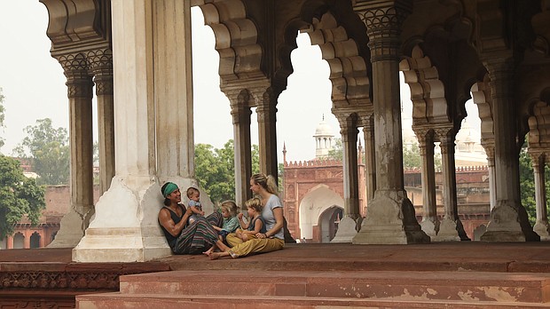 The family of five have traveled to more than 90 countries.
Mandatory Credit:	Garrett Gee/National Geographic