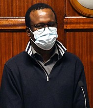 Kevin Kang’ethe was awaiting extradition to the US when he disappeared from a police station in Nairobi on Wednesday.
Mandatory Credit:	Office of the Director of Public Prosecutions