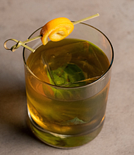 Taste Kitchen + Bar’s " Basil Old Fashioned" highlights Uncle Nearest Rye, with delicate flavors of Rhubarb, Basil, Pineapple, and Orange Zest for the restaurant’s Uncle Nearest Challenge giveback.