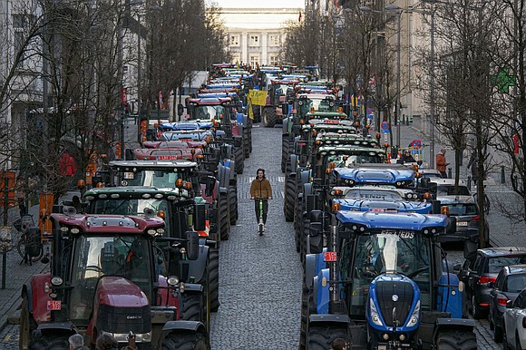 Farmers are holding protests across Europe, clogging the streets with their tractors, blocking ports and pelting the European Parliament with …