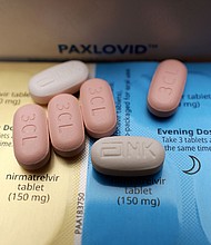 The antiviral medication Paxlovid can reduce the length and severity of Covid-19.
Mandatory Credit:	Joe Raedle/Getty Images