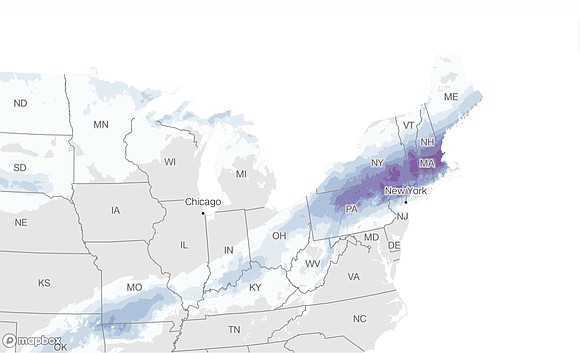 A quick but intense nor’easter could bring the biggest snowfall in more than two years to parts of the Northeast ...