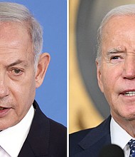 President Joe Biden has grown increasingly frustrated behind the scenes with his Israeli counterpart, Benjamin Netanyahu.
Mandatory Credit:	Getty Images