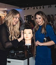 Education Manager Heather Smith and Houston Influencer Keli Rabon