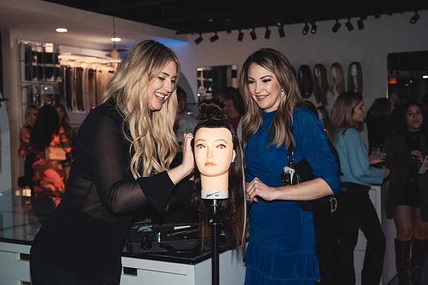 Education Manager Heather Smith and Houston Influencer Keli Rabon