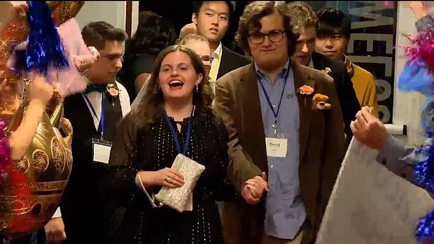 The Night to Shine event was held at the West Asheville Baptist Church offering a prom night experience for local teens and adults with special needs.
Mandatory Credit:	WLOS