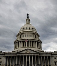 The US Capitol Building is seen on January 10 in Washington, DC. The Senate is inching closer to final passage of a $95.3 billion foreign aid bill with assistance for Ukraine and Israel.
Mandatory Credit:	Samuel Corum/Getty Images