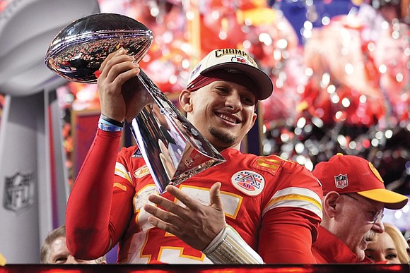 Give the man a cape. He’s become the “Superman of the Super Bowl.” Patrick Mahomes now has three Super Bowl ...