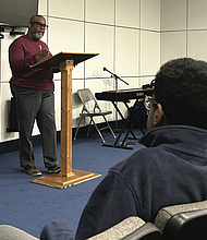 Gerald W. S. Carter of Harrell & Chambliss LLP law firm, far left, spoke with members of the Metro Richmond National Alumni Association for Spelman College on Saturday, Feb. 10 at Fifth Baptist Church, 1415 W. Cary St. Mr. Carter, who specializes in estate planning, business taxes and municipal finance and real estate taxes, discussed the importance of estate planning regarding wills, medical directives, powers of attorney and trusts.