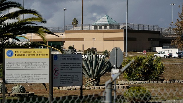 The Federal Correctional Institution stands in Dublin, California, on December 5, 2022.
Mandatory Credit:	Jeff Chiu/AP/FILE