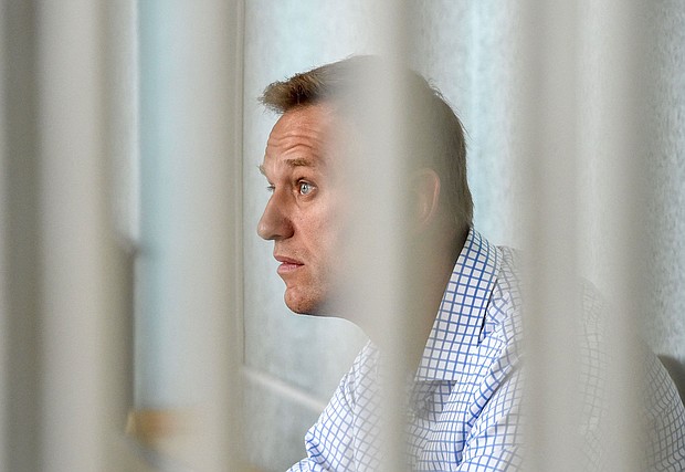 Jailed Russian opposition figure and outspoken Kremlin critic Alexey Navalny was declared dead by the Russia prison service on Friday.
Mandatory Credit:	Vasily Maximov/AFP via Getty Images