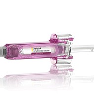 Xolair was originally approved in 2003 to treat moderate to severe persistent allergic asthma in certain patients.
Mandatory Credit:	Genentech