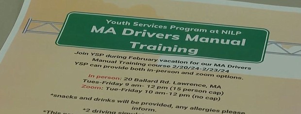 There's a non-profit north of Boston that's helping students of all abilities get their driver's licenses in Massachusetts.
Mandatory Credit:	WBZ