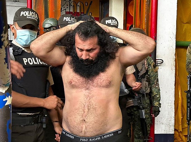 José Adolfo Macías is one of Ecuador’s most notorious gangsters and is the only founding member of the Los Choneros gang who is still alive.
Mandatory Credit:	Ecuadorean Armed Forces/AFP/Getty Images