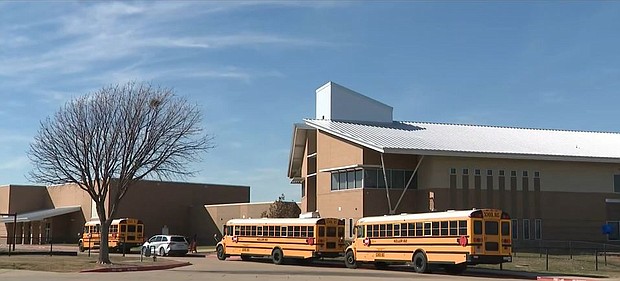 Fort Worth, Texas families are concerned about a planned hotel next to Basswood Elementary school.
Mandatory Credit:	KTVT via CNN Newsource