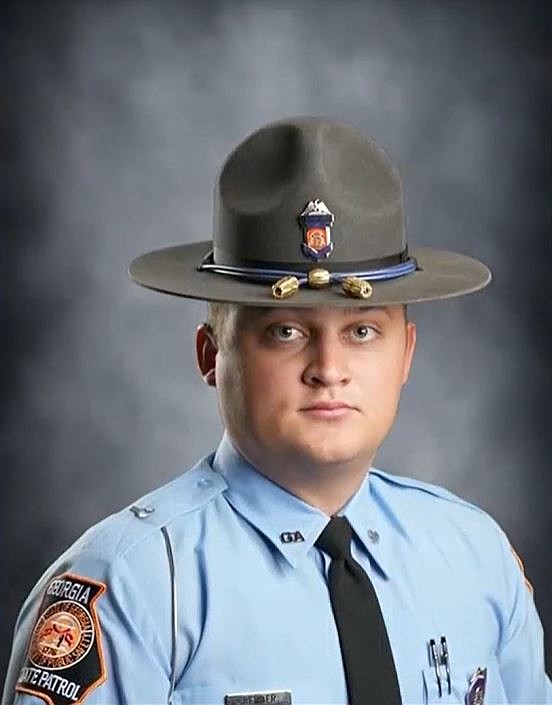 Georgia state trooper Chase Redner died after being hit by a car while investigating a fatal pedestrian crash.
Mandatory Credit:	Dawson County Sheriff's Office/WANF