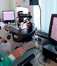 IVF was first developed in the 1970s to help women with blocked fallopian tubes. It has since expanded to help conception in many other contexts.
Mandatory Credit:	Kacper Pempel/Reuters via CNN Newsource