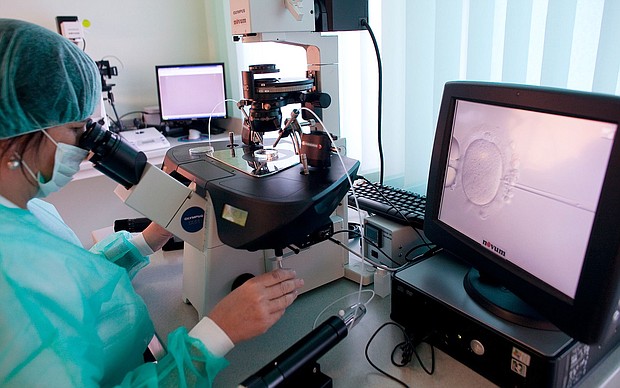 IVF was first developed in the 1970s to help women with blocked fallopian tubes. It has since expanded to help conception in many other contexts.
Mandatory Credit:	Kacper Pempel/Reuters via CNN Newsource