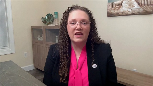 Julie Eshelman and her husband conceived their 2-year-old daughter through in vitro fertilization.
Mandatory Credit:	CNN via CNN Newsource