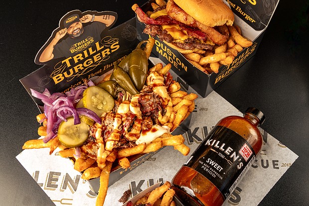 Trillen's Burger and Trillen's Brisket Fries/Photo credit: Dylan McEwan