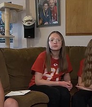 The ‘Taylor Swift effect’ is bringing Kansas City dad Michael Nigro and his daughters together.
Mandatory Credit:	KCTV via CNN Newsource