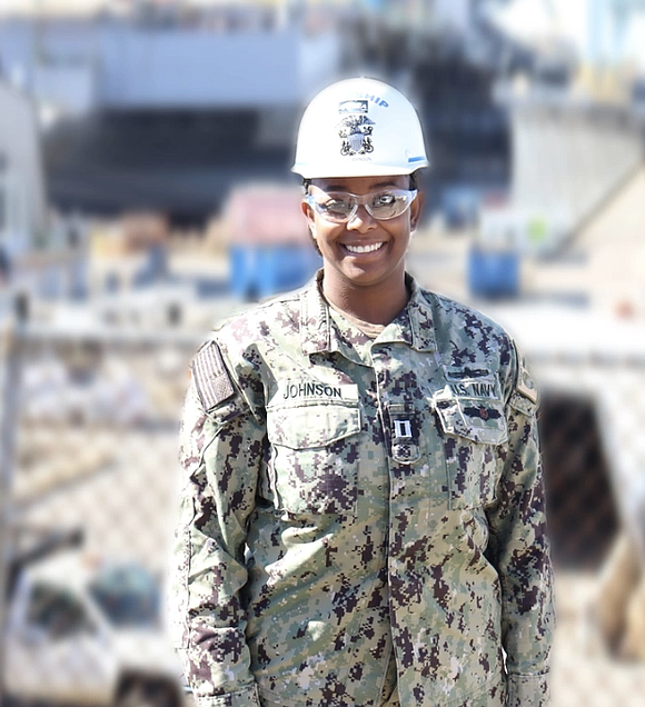 An Officer from Supervisor of Shipbuilding, Conversion and Repair, USN, Newport News (SUPSHIPNN) Lieutenant Latriva (Triv) Johnson was accepted into …