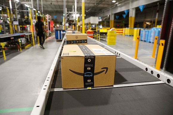 Amazon on Monday was officially added to Wall Street’s most venerable stock index, the Dow Jones Industrial Average.