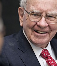 Warren Buffett, chairman and chief executive officer of Berkshire Hathaway.
Mandatory Credit:	Daniel Acker/Bloomberg/Getty Images via CNN Newsourc