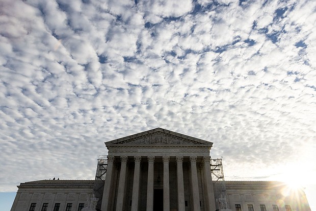 The US Supreme Court in Washington, DC.
Mandatory Credit:	Julia Nikhinson/Getty Images via CNN Newsource