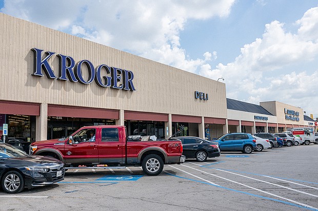 Kroger announced it's merging with Albertsons in a $24.6 billion deal, creating one of the largest grocery store chains in the United States. A Kroger grocery store is seen here on September 9 in Houston, Texas.
Mandatory Credit: Getty Images North America via CNN Newsource