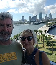 Kathy Brandel and her husband of 27 years, Ralph Hendry, are believed to be dead after spending the winter cruising the Eastern Caribbean.
Mandatory Credit:	Nick Buro via CNN Newsource