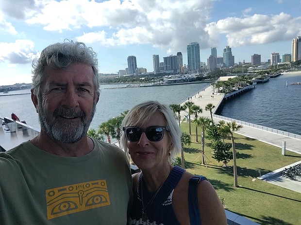 Kathy Brandel and her husband of 27 years, Ralph Hendry, are believed to be dead after spending the winter cruising the Eastern Caribbean.
Mandatory Credit:	Nick Buro via CNN Newsource