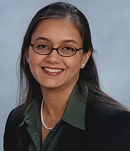 Dr. Shazia Sheikh, the medical director of Harris Health's Hospital at Home