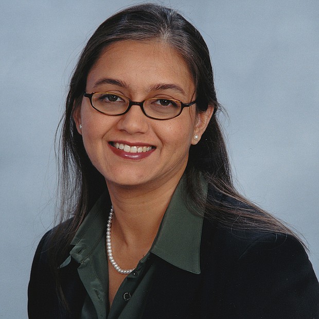 Dr. Shazia Sheikh, the medical director of Harris Health's Hospital at Home