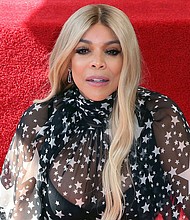 Wendy Williams attends her being honored with a Star on the Hollywood Walk of Fame in October 2019.
Mandatory Credit:	David Livingston/Getty Images via CNN Newsource